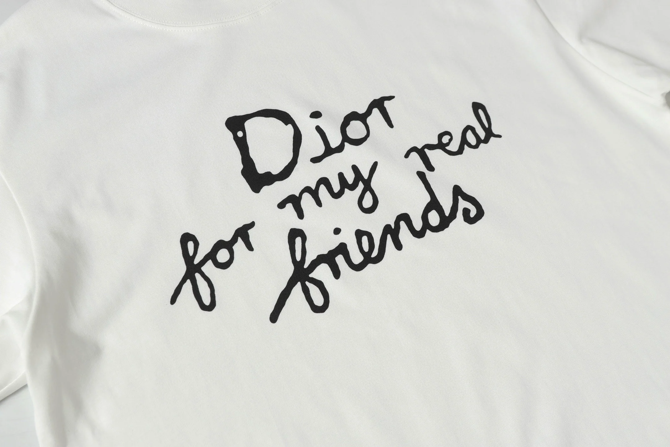 printed cotton T-shirt