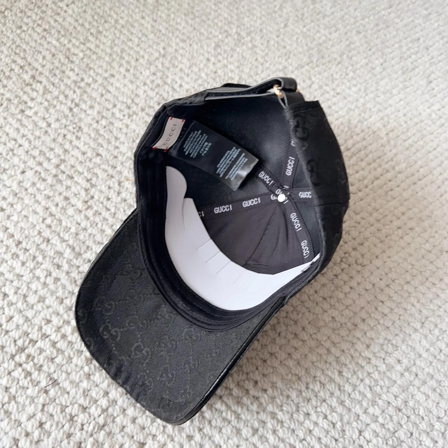 Jacquard webbing baseball cap