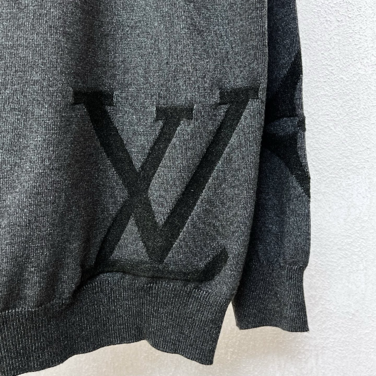 jacquard cashmere sweatshirt
