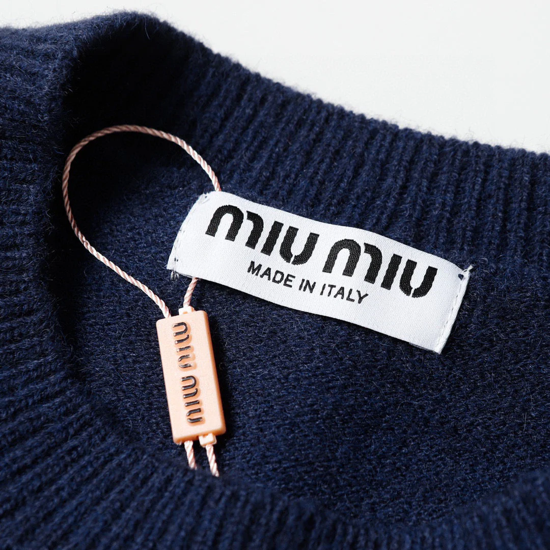 knitted embroidered sweater