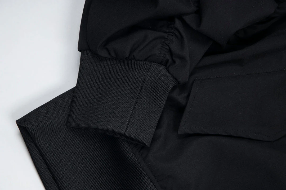 Embroidered Wave Button Jacket