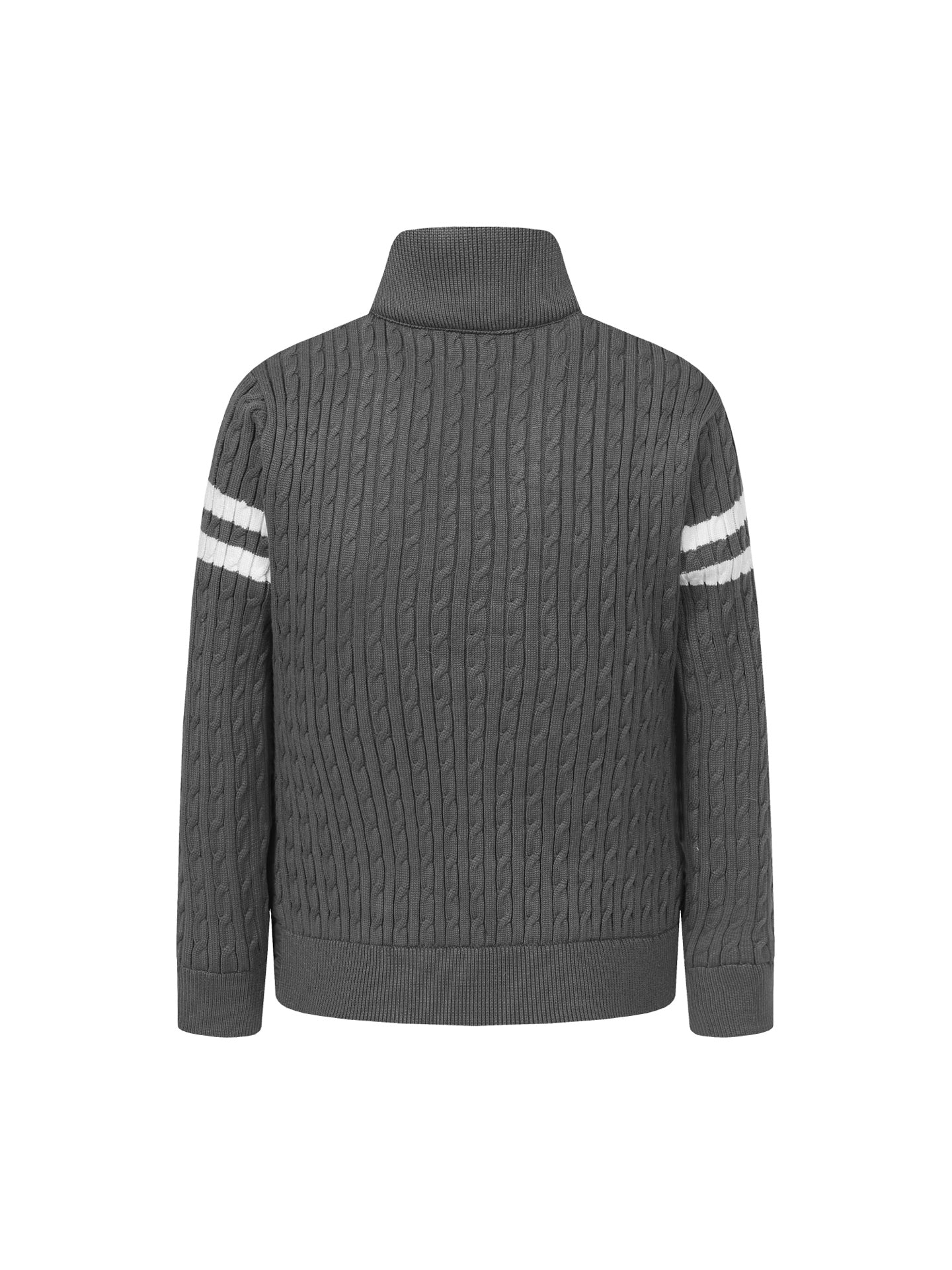 wool knitted down jacket