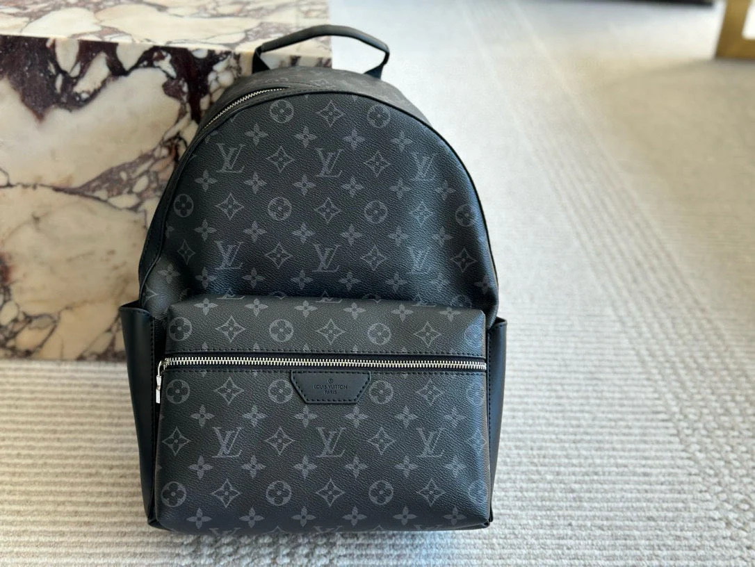 Leather Print Backpack