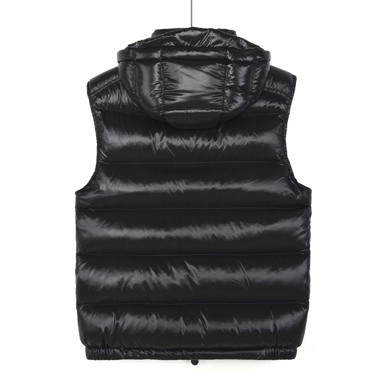 15D nylon hooded down vest
