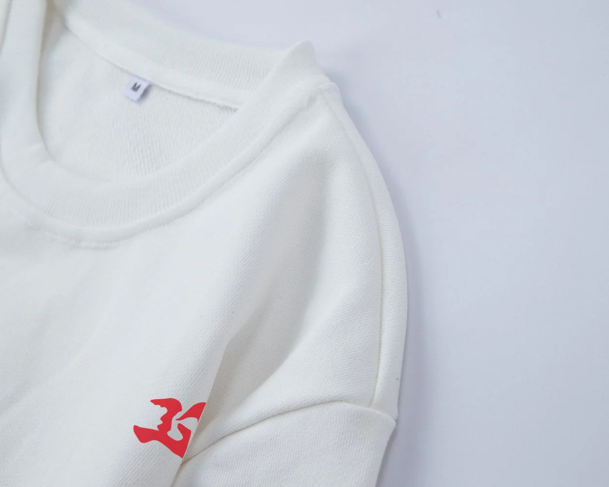 Engraved Cotton Sweatshirt