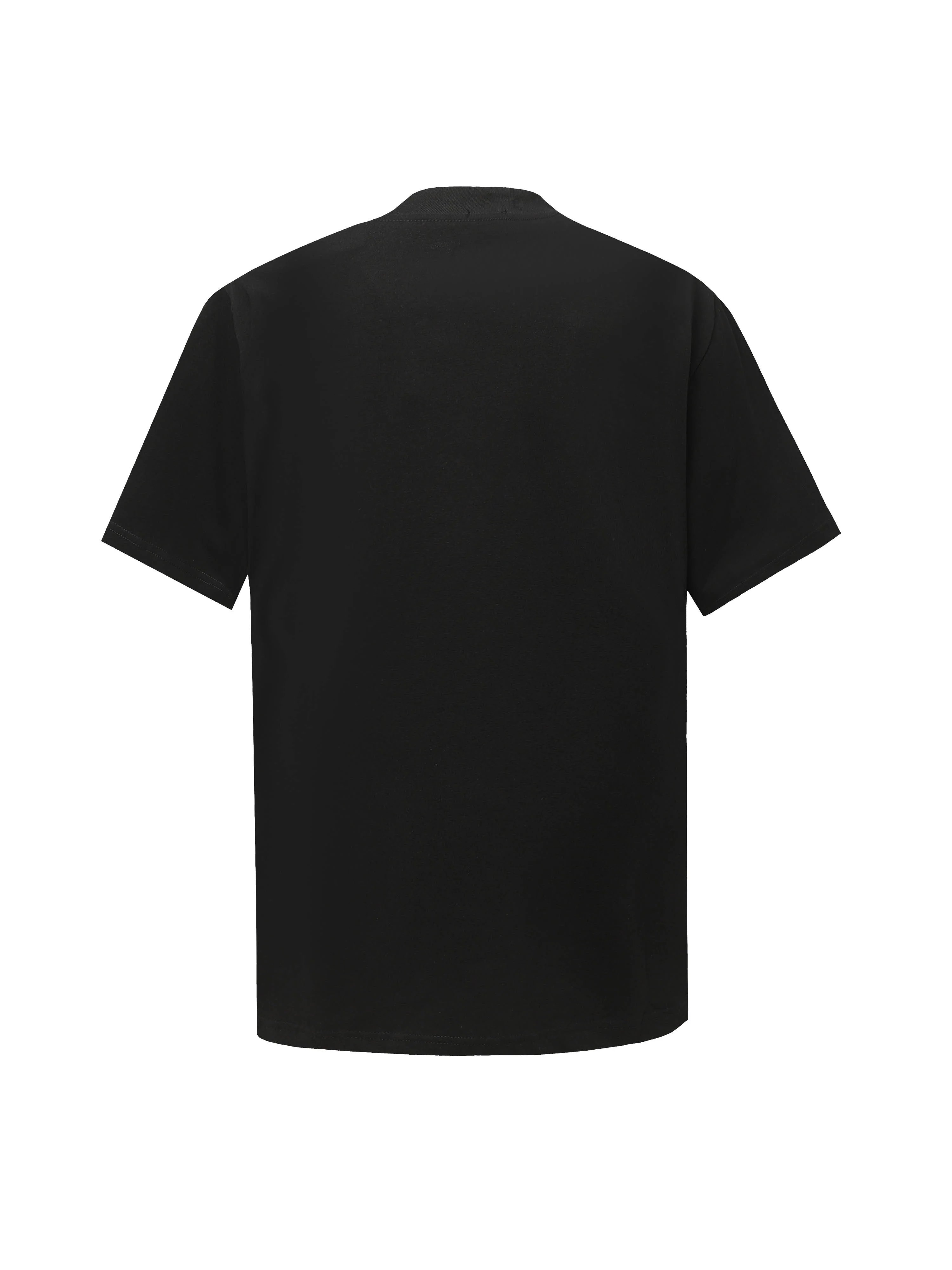 Pocket crew neck cotton T-shirt