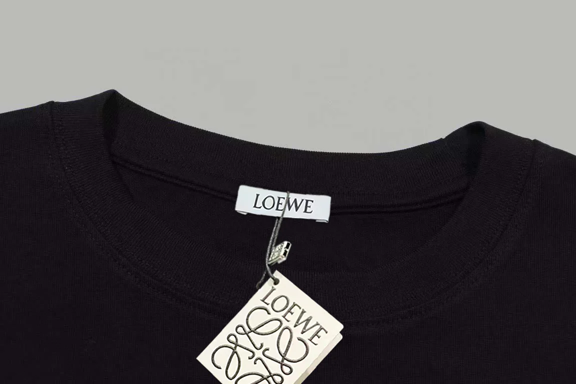 Simple printed cotton sweatshirt