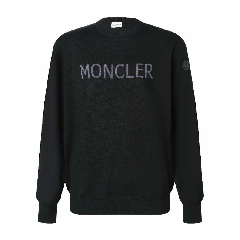 Jacquard knitted cashmere sweater