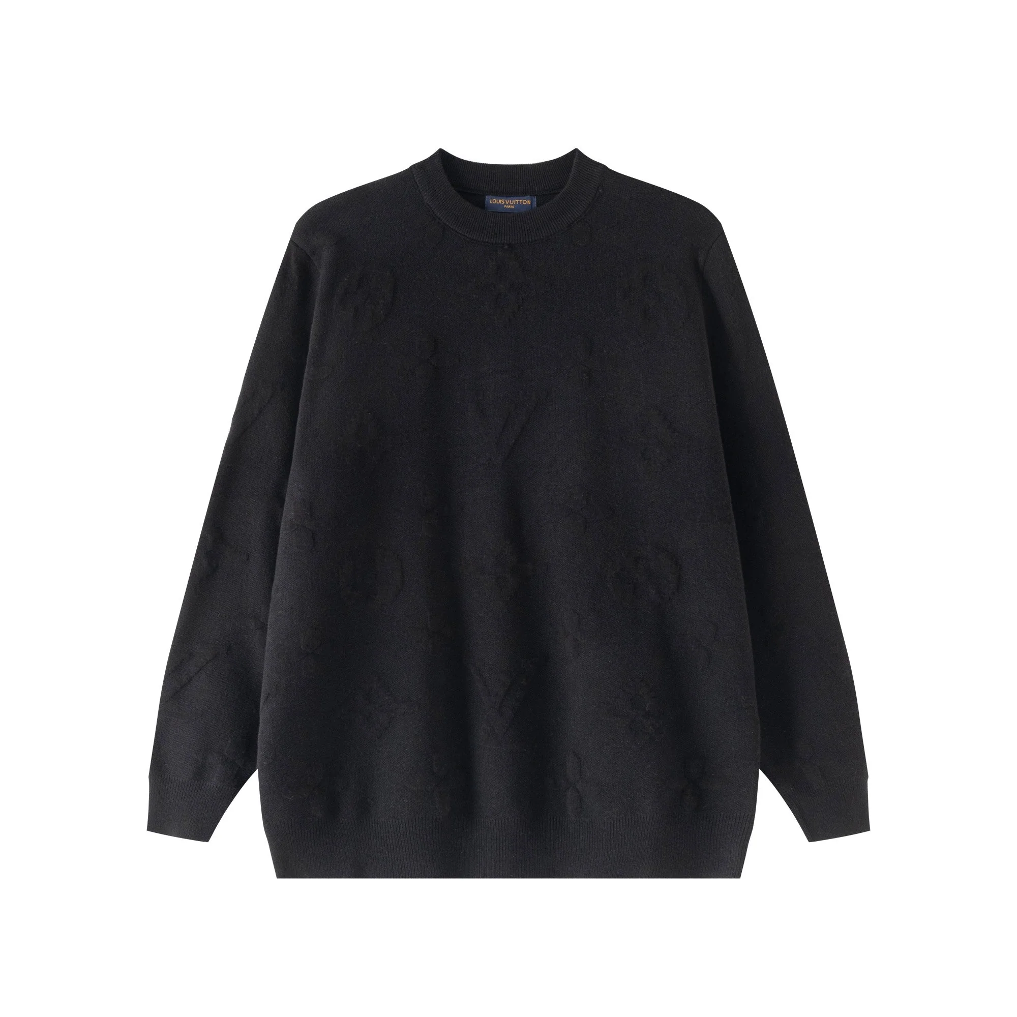 jacquard cashmere sweatshirt