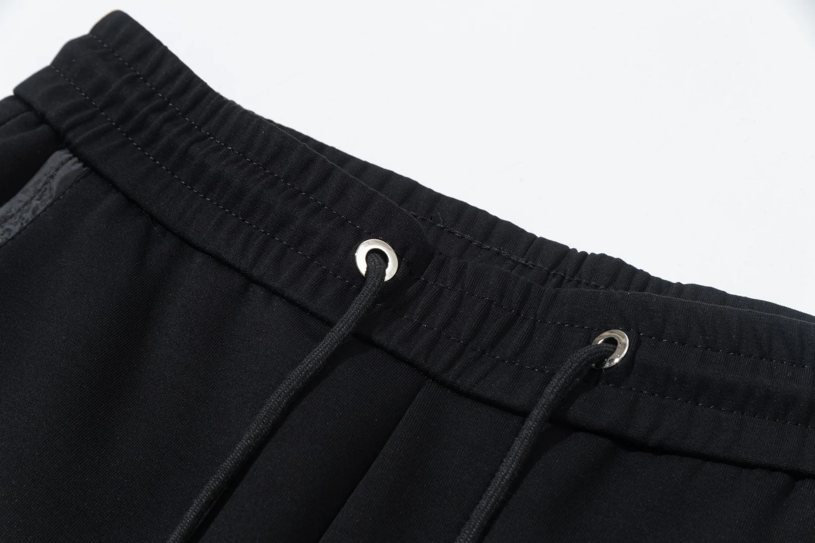 Triangle cotton drawstring trousers