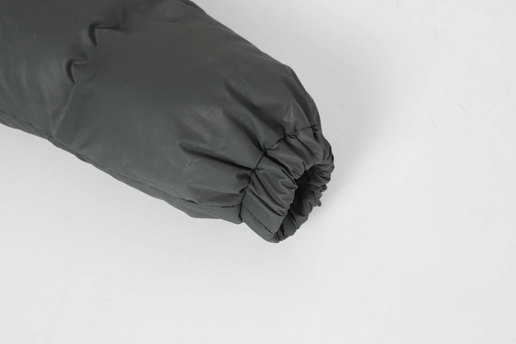 Stand Collar Grey Down Jacket