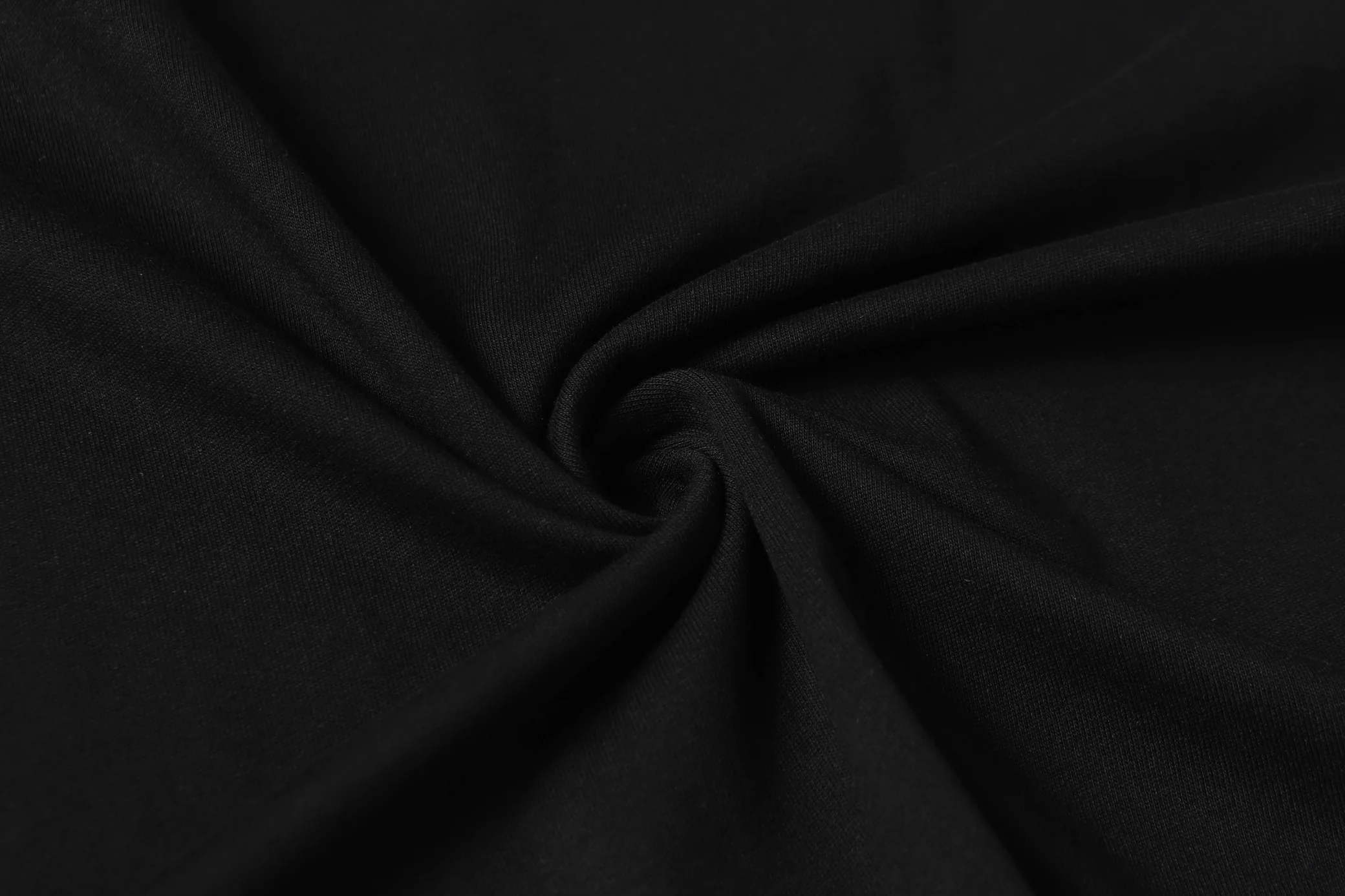 Fleece collar cotton T-shirt