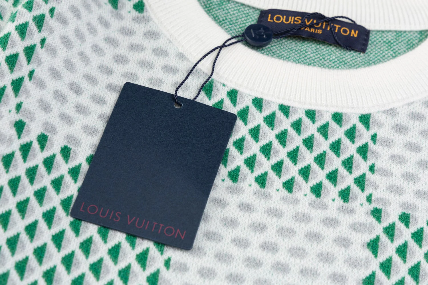 Fly-knit cashmere sweater