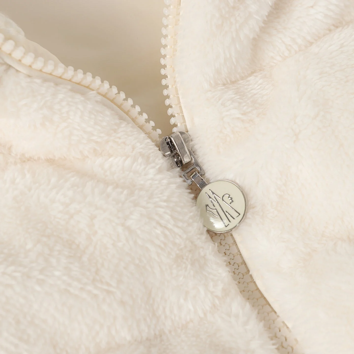 Teddy Velvet Panel Knitted Cardigan