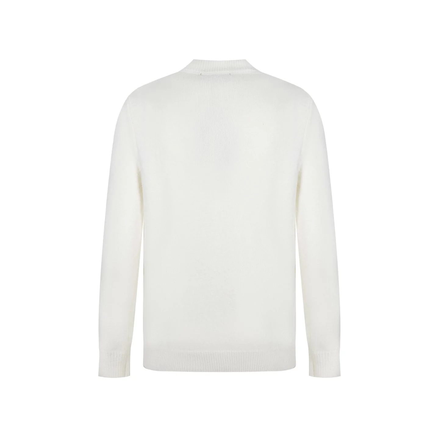 Wool and cashmere monogram sweater