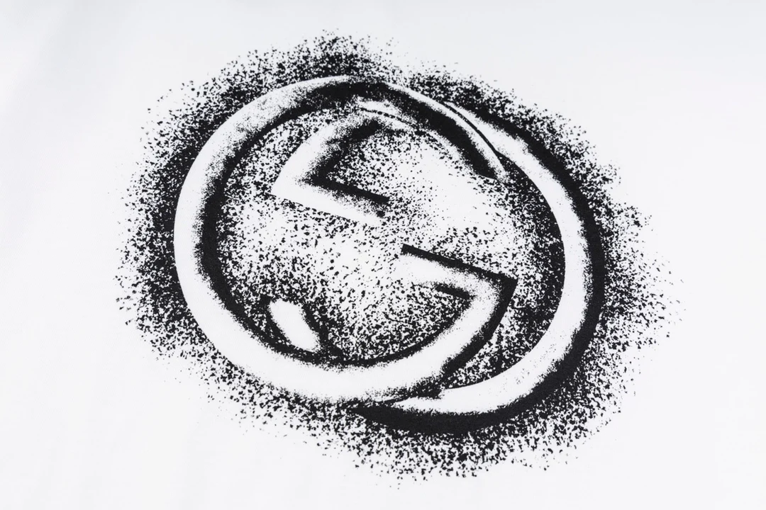 Printed crew neck cotton T-shirt