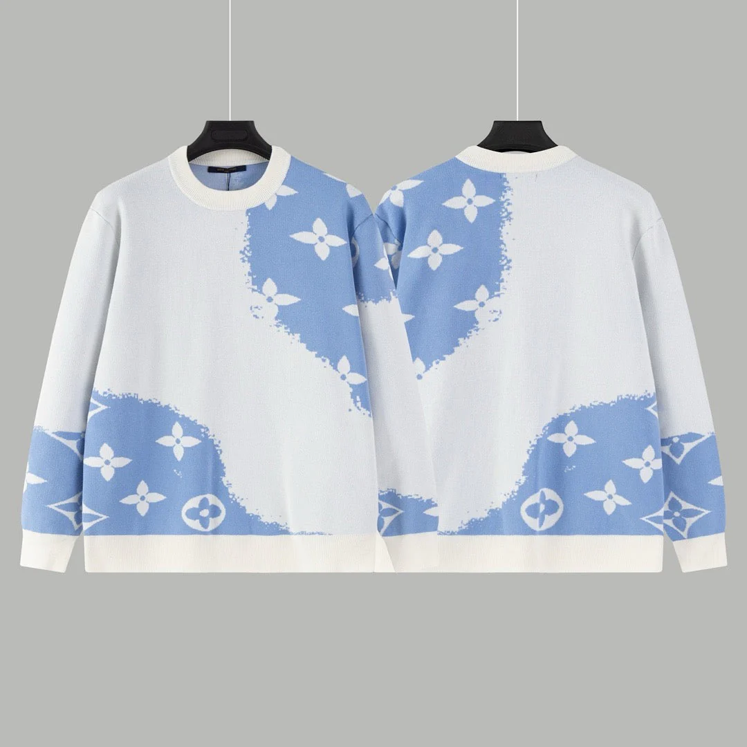 Gradient Print Sweater