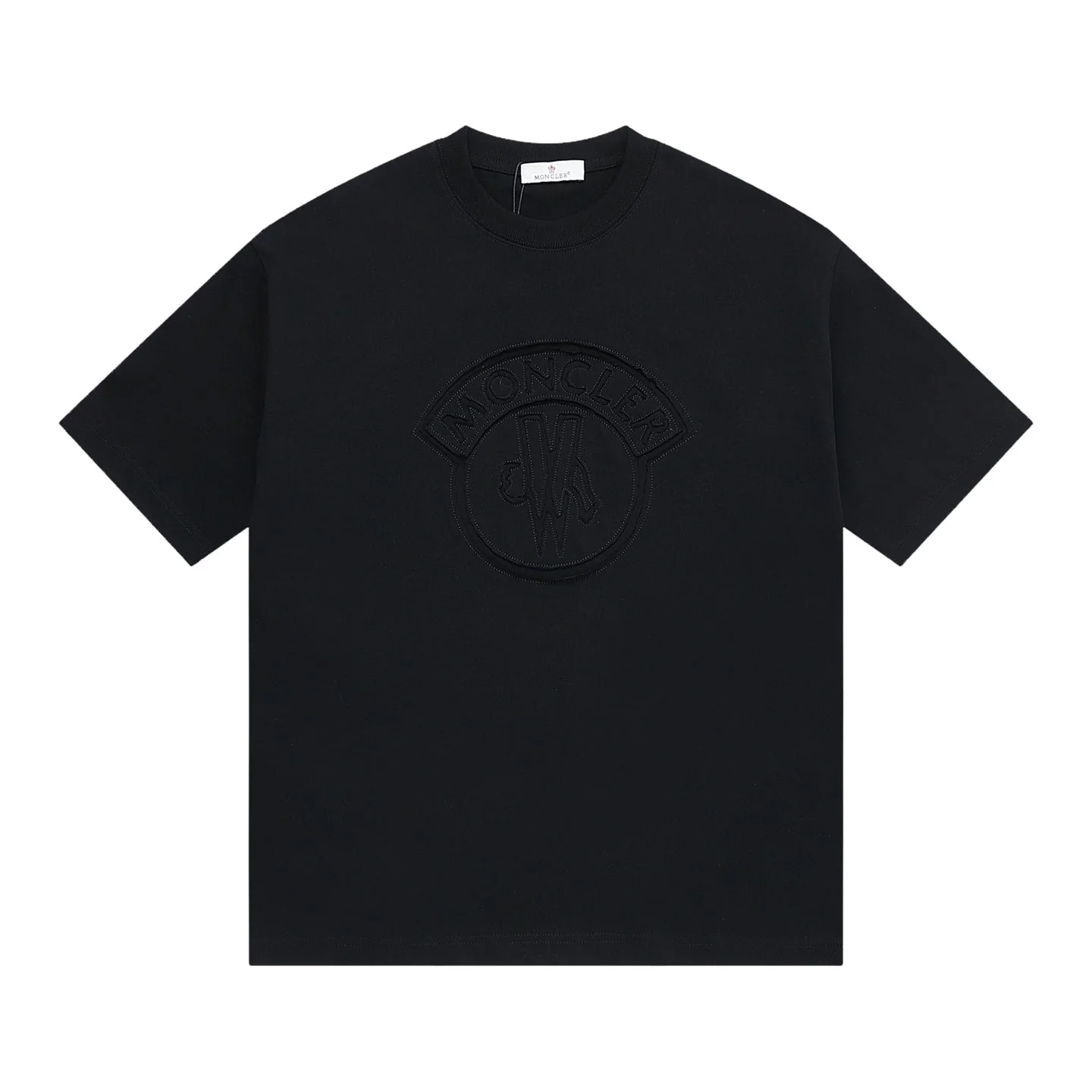 Patch Embroidered Cotton T-Shirt