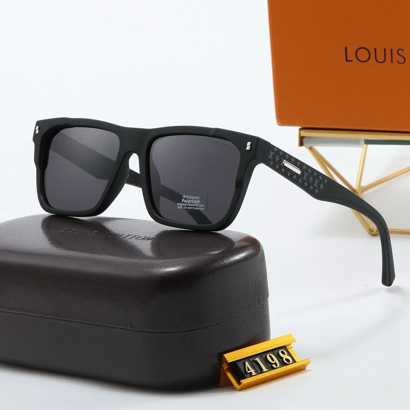 5 colors full thick frame sunglasses 4198