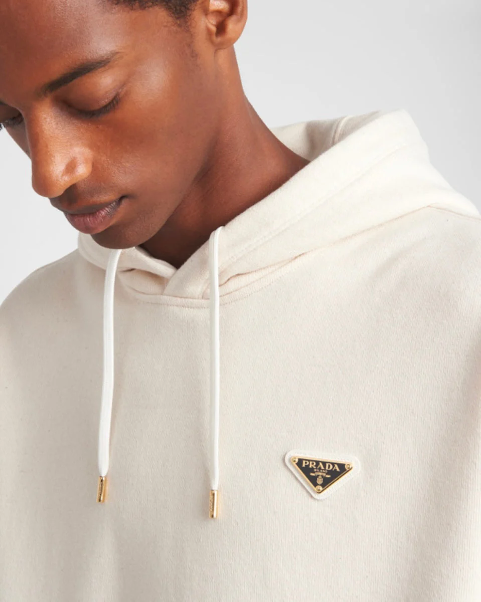 Knitted cashmere sweatshirt