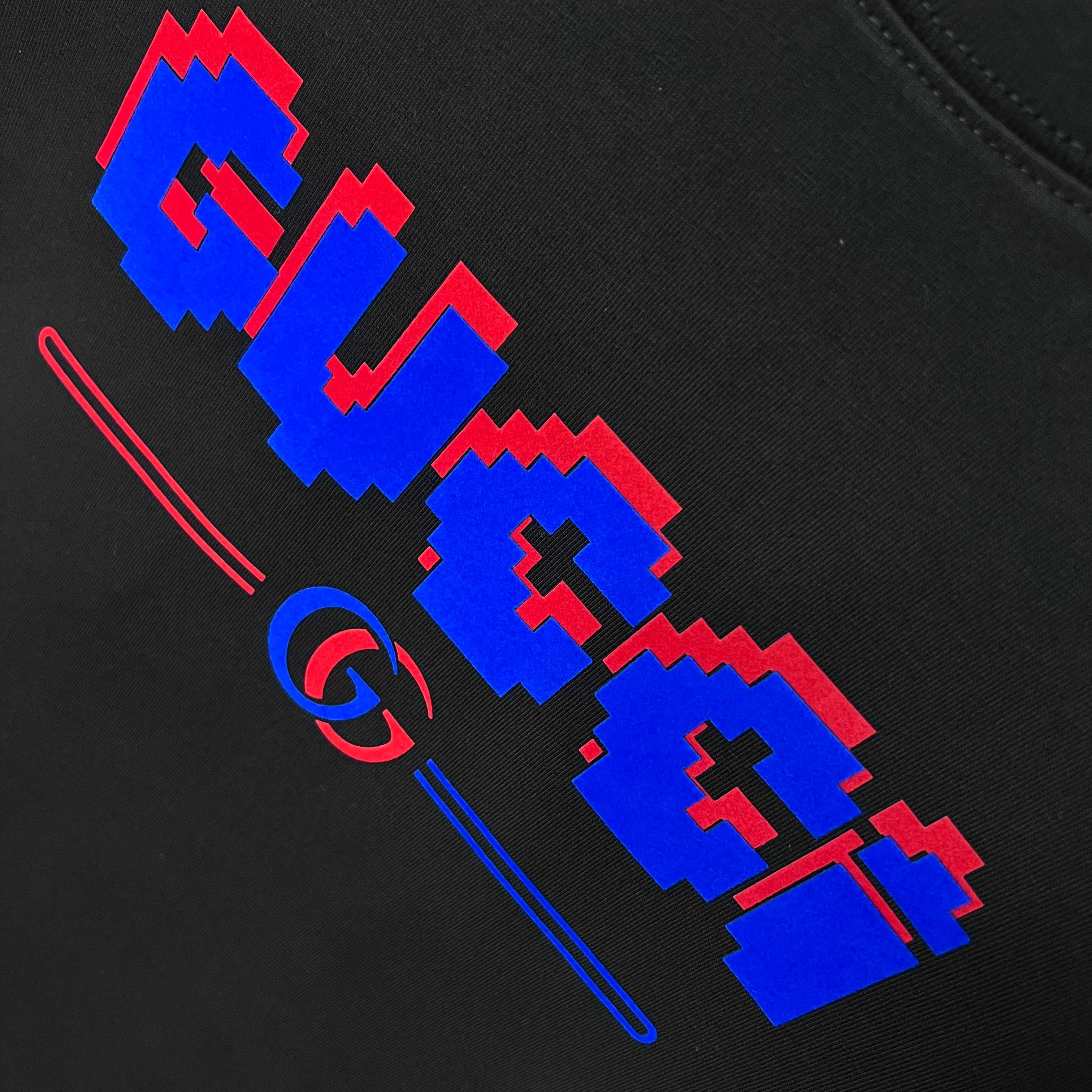 Mosaic offset printed sweatshirt