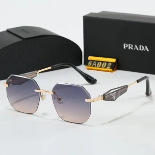 Hot sale metal frameless prism sunglasses 6A002