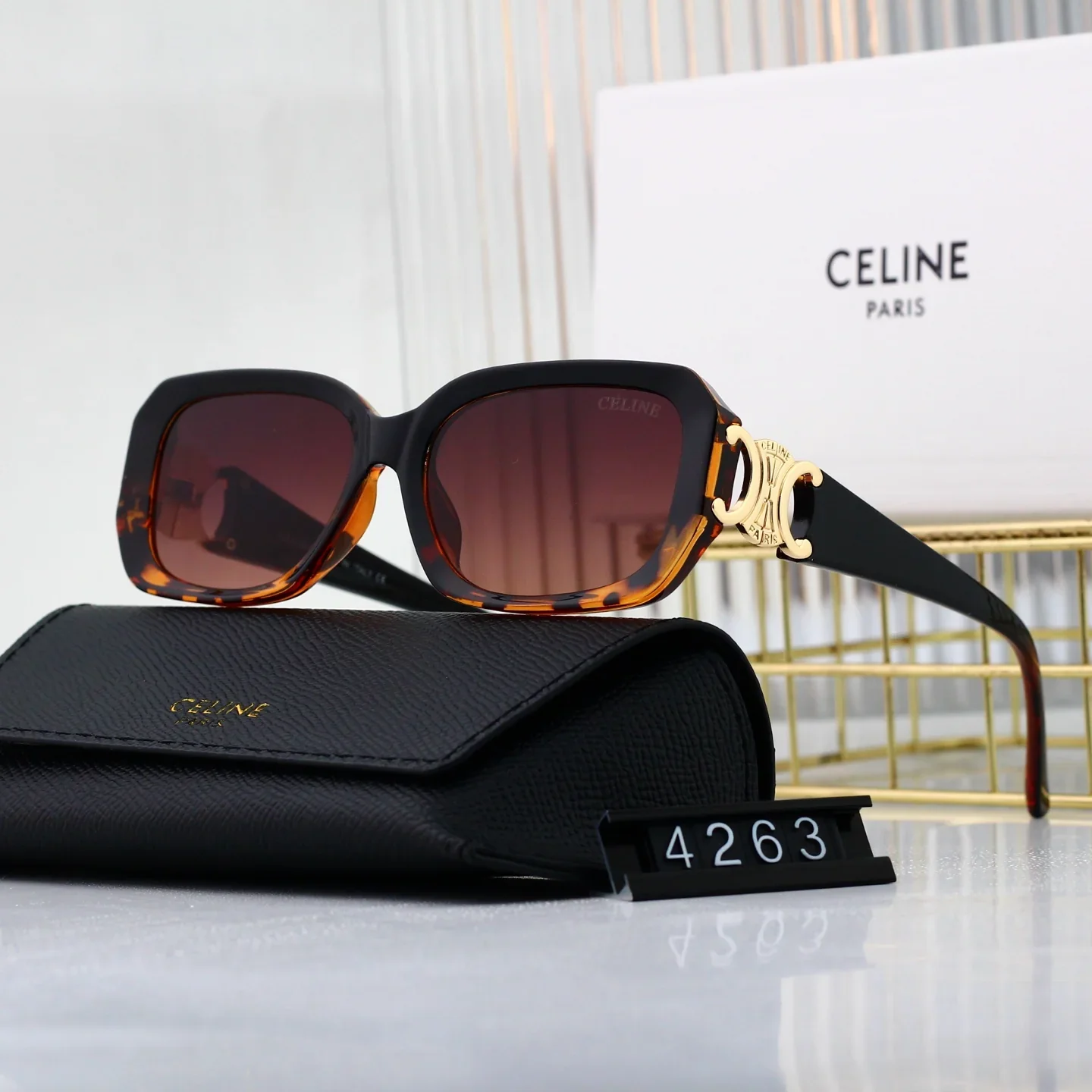 5 Color Trendy Fashion Sunglasses 4263