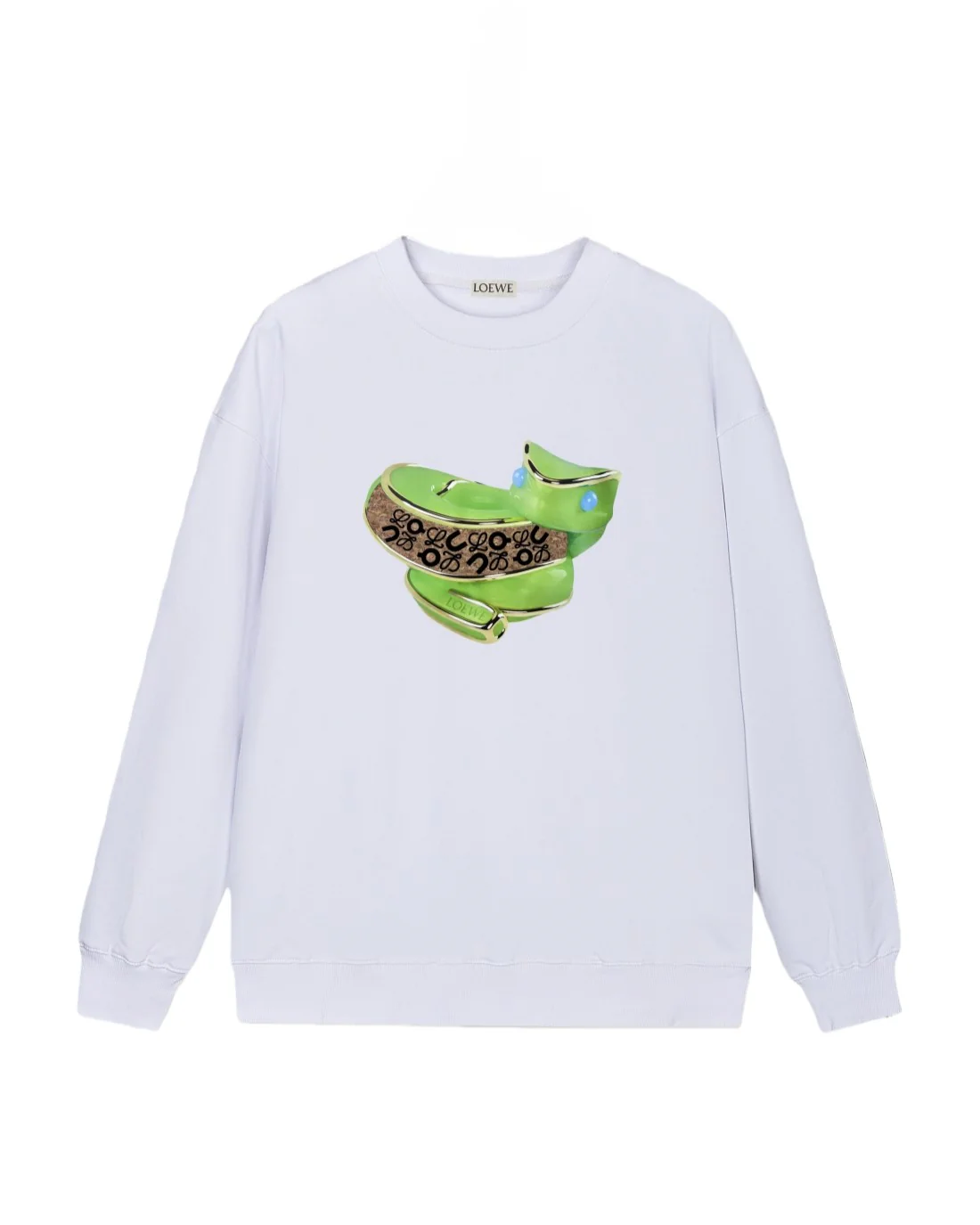 3D Printed cotton sweatshirt