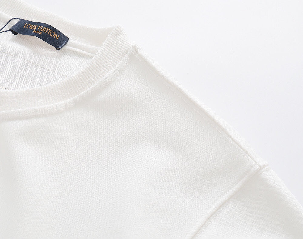 Classic Letters Crew Neck Sweatshirt