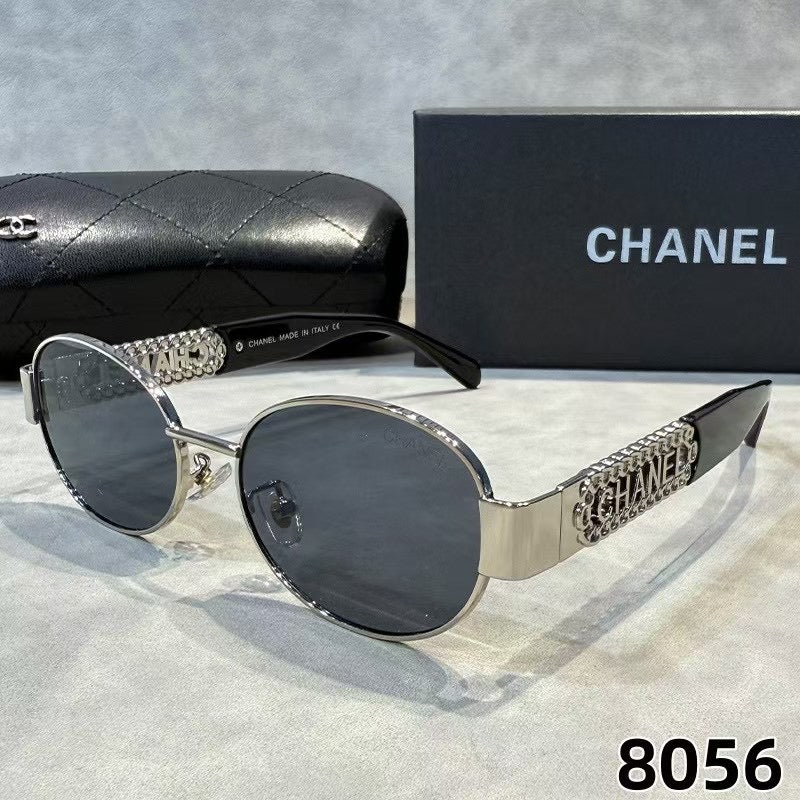 6 Colors Metal Frame Round Lens Sunglasses 8056