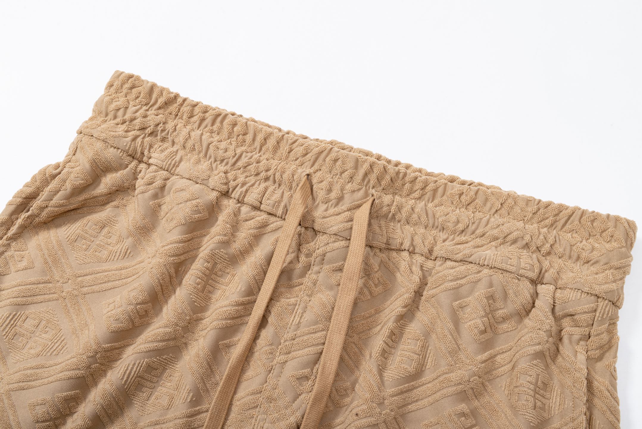jacquard knit shorts