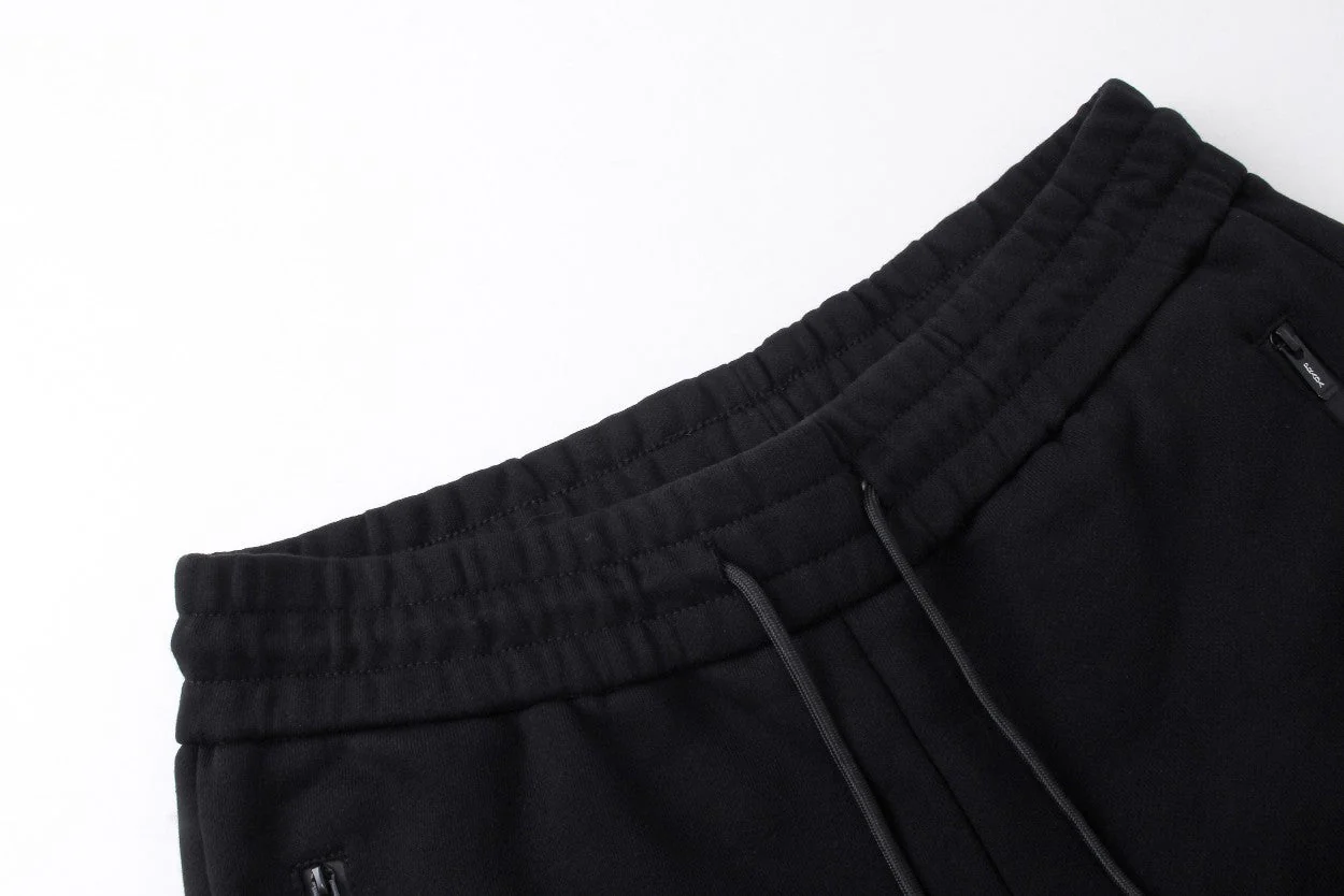 Pocket drawstring casual trousers