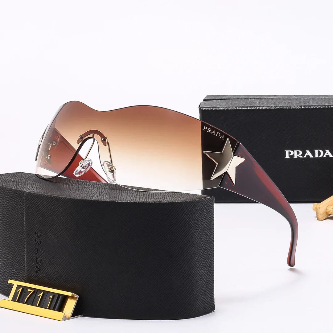 Hot sale Star Series sunglasses have logos on the inside of the lenses  1711