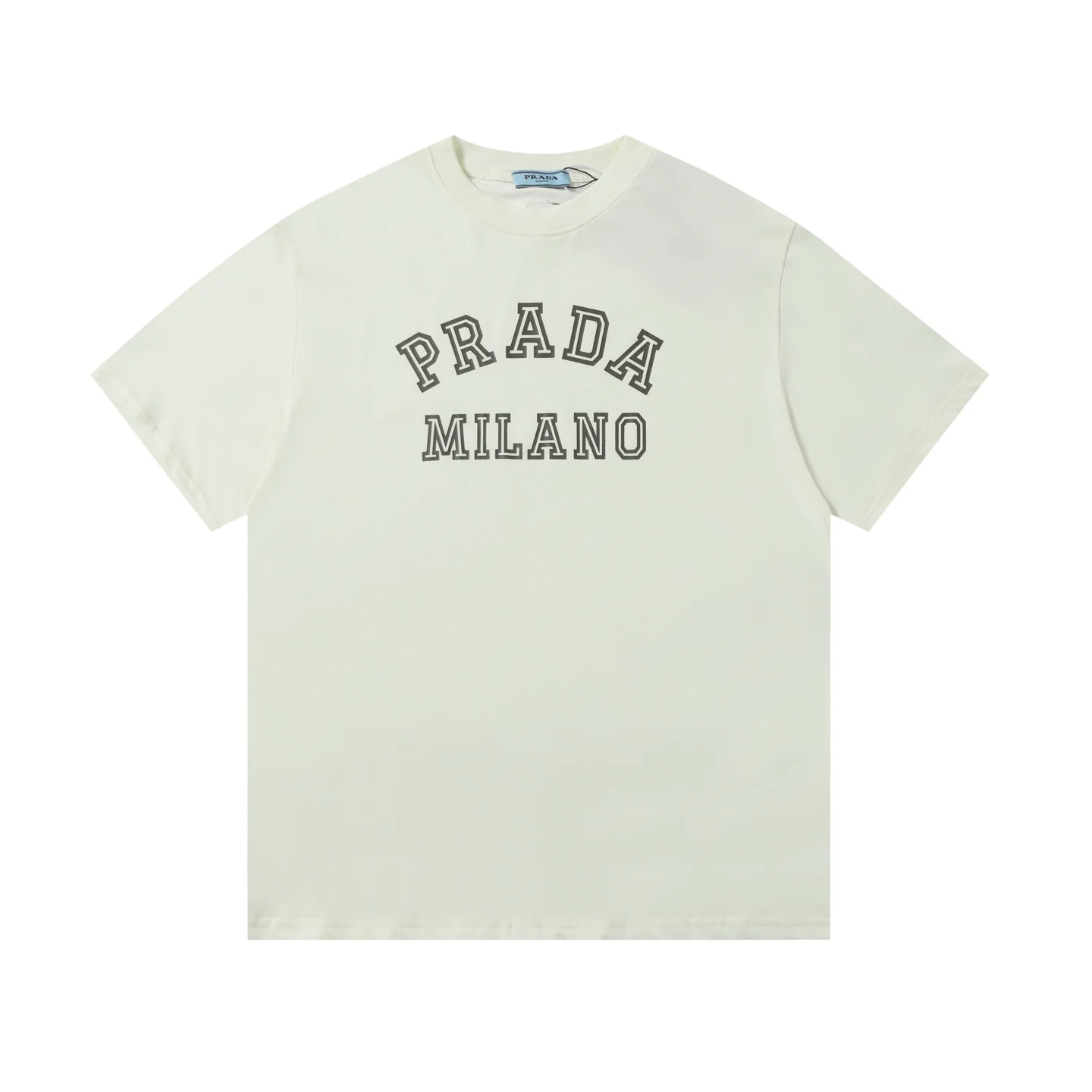 Crew neck cotton T-shirt