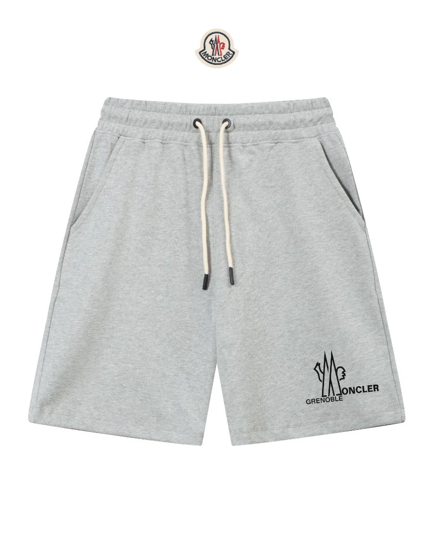 Summer embroidered cotton shorts