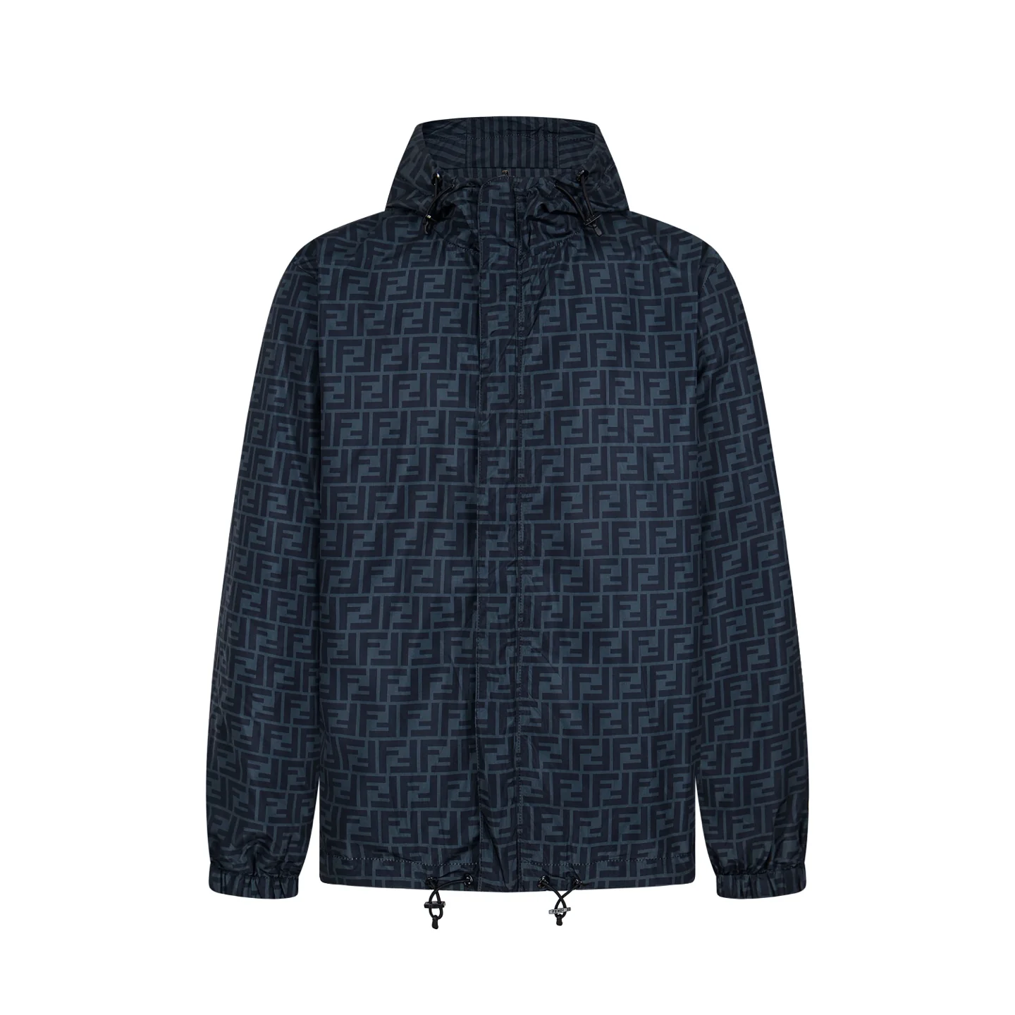 Double-faced silk jacquard jacket