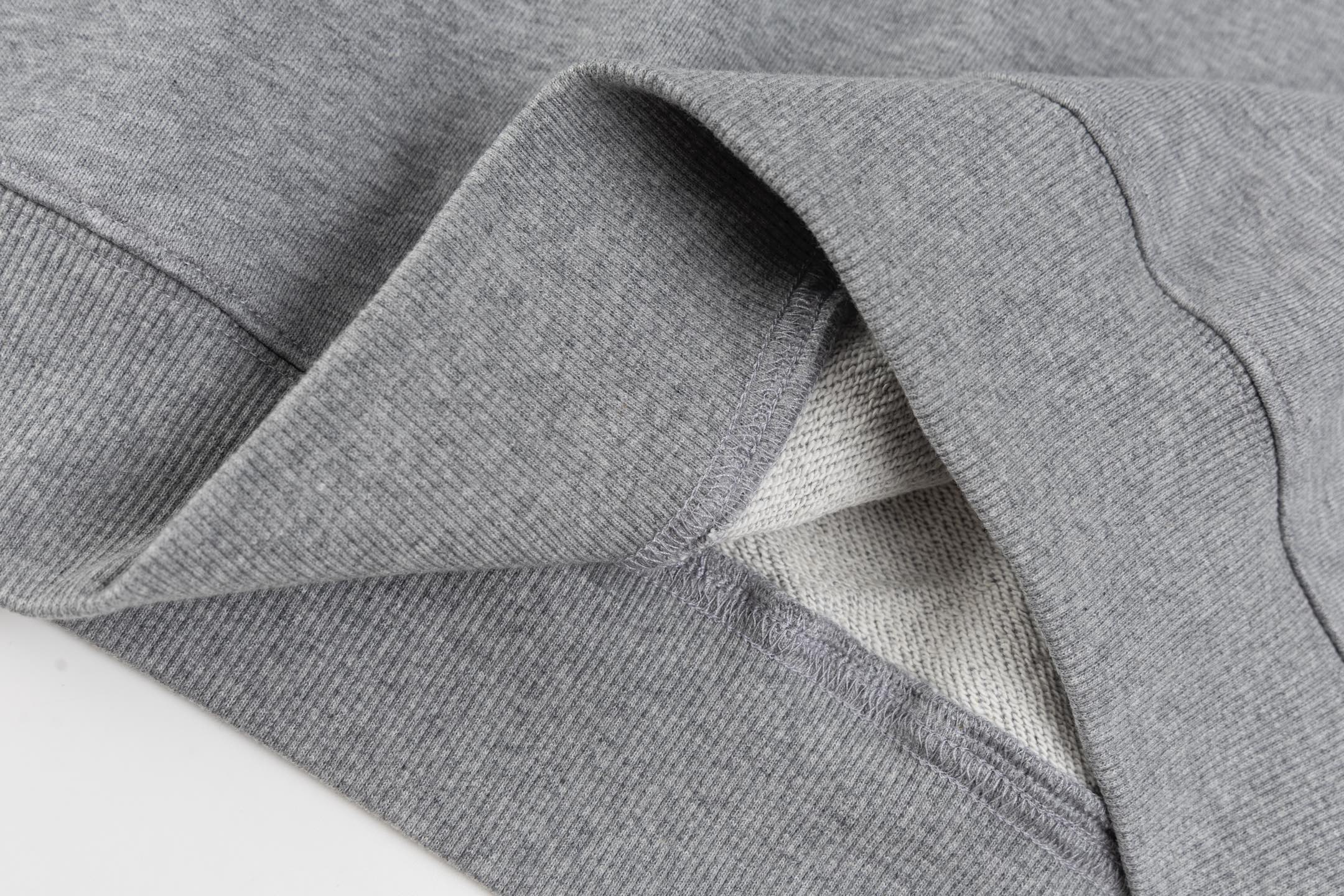 knitted embroidered sweatshirt