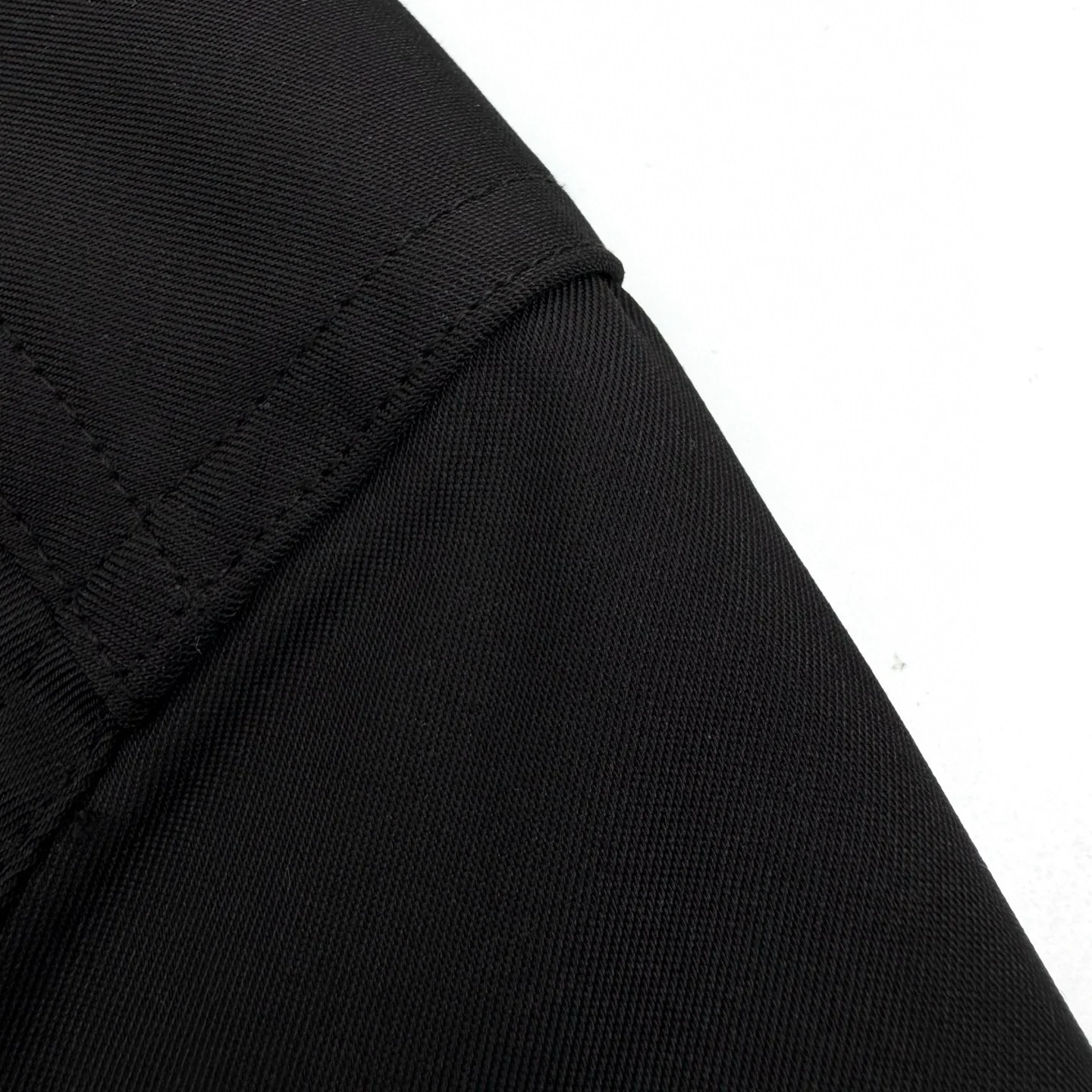 Badge zip-up cotton jacket