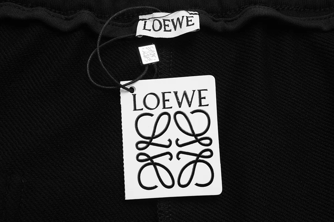 Embroidered cotton shorts