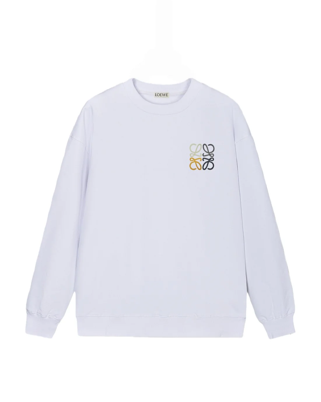 Printed cotton sweatshirt