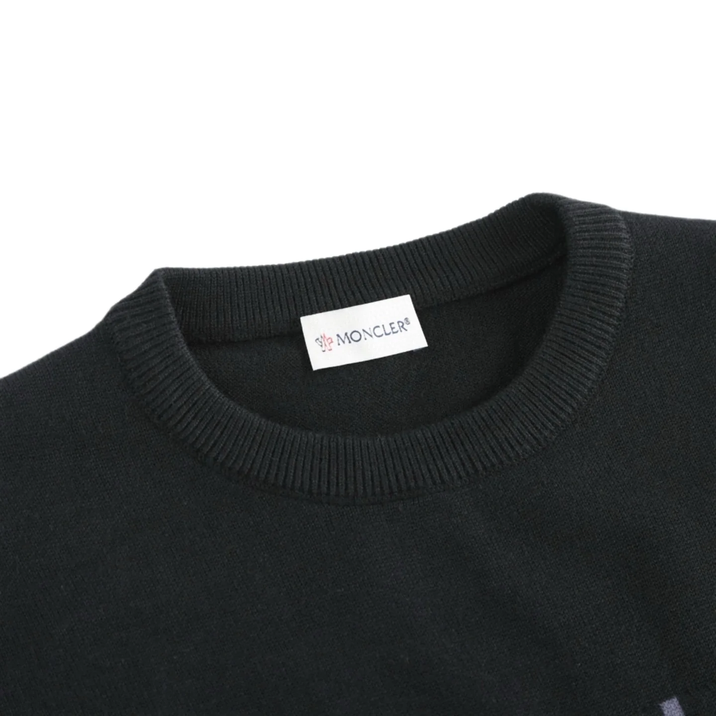 Jacquard knitted cashmere sweater