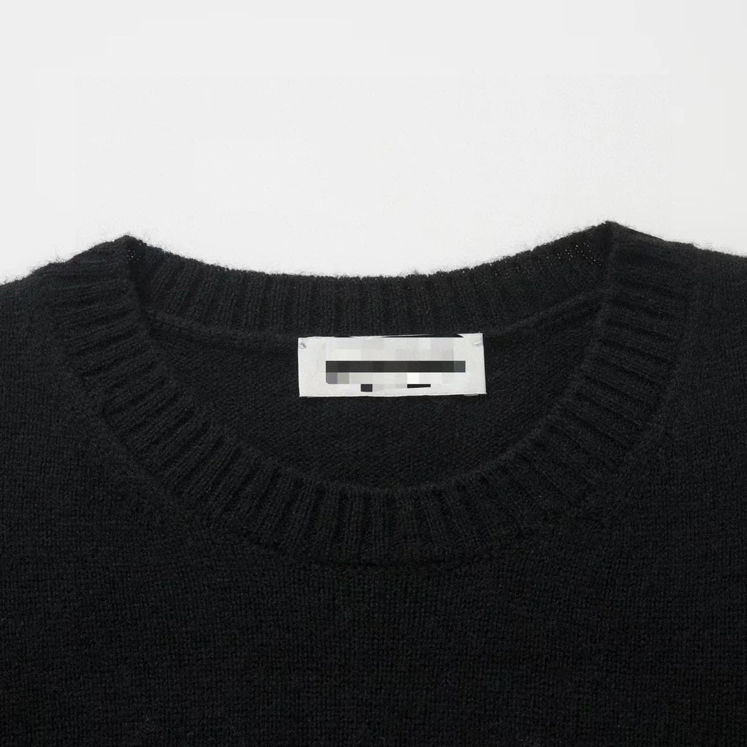 knitted jacquard sweatshirt