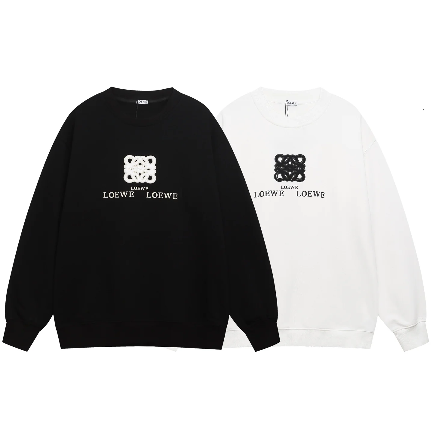 Offset printed cotton sweatshirt