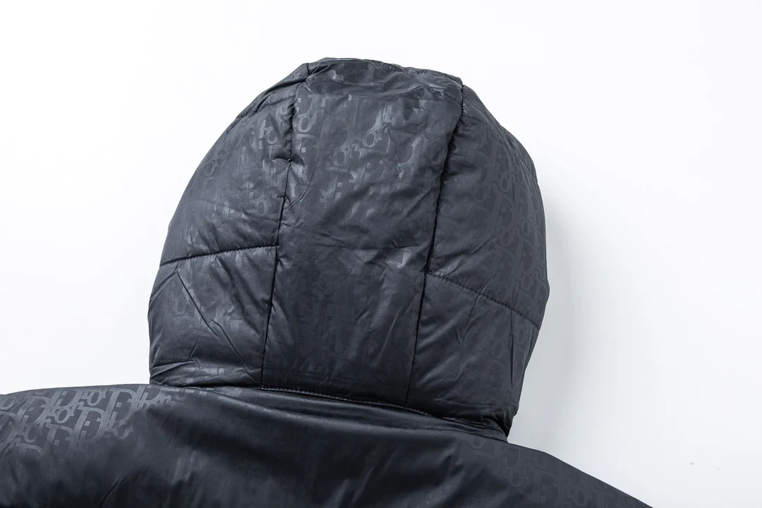 Removable jacquard down jacket