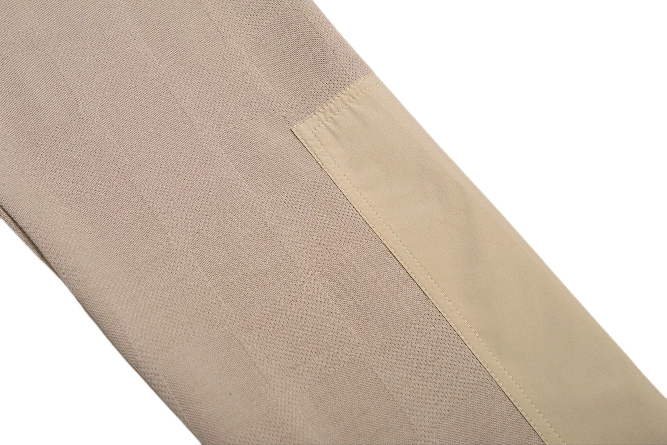 Khaki Half-Zip Sweatshirt