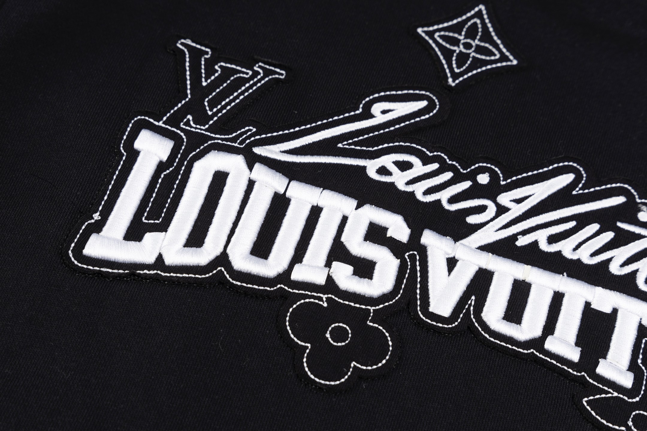 Signature Embroidered Crew Neck Sweatshirt