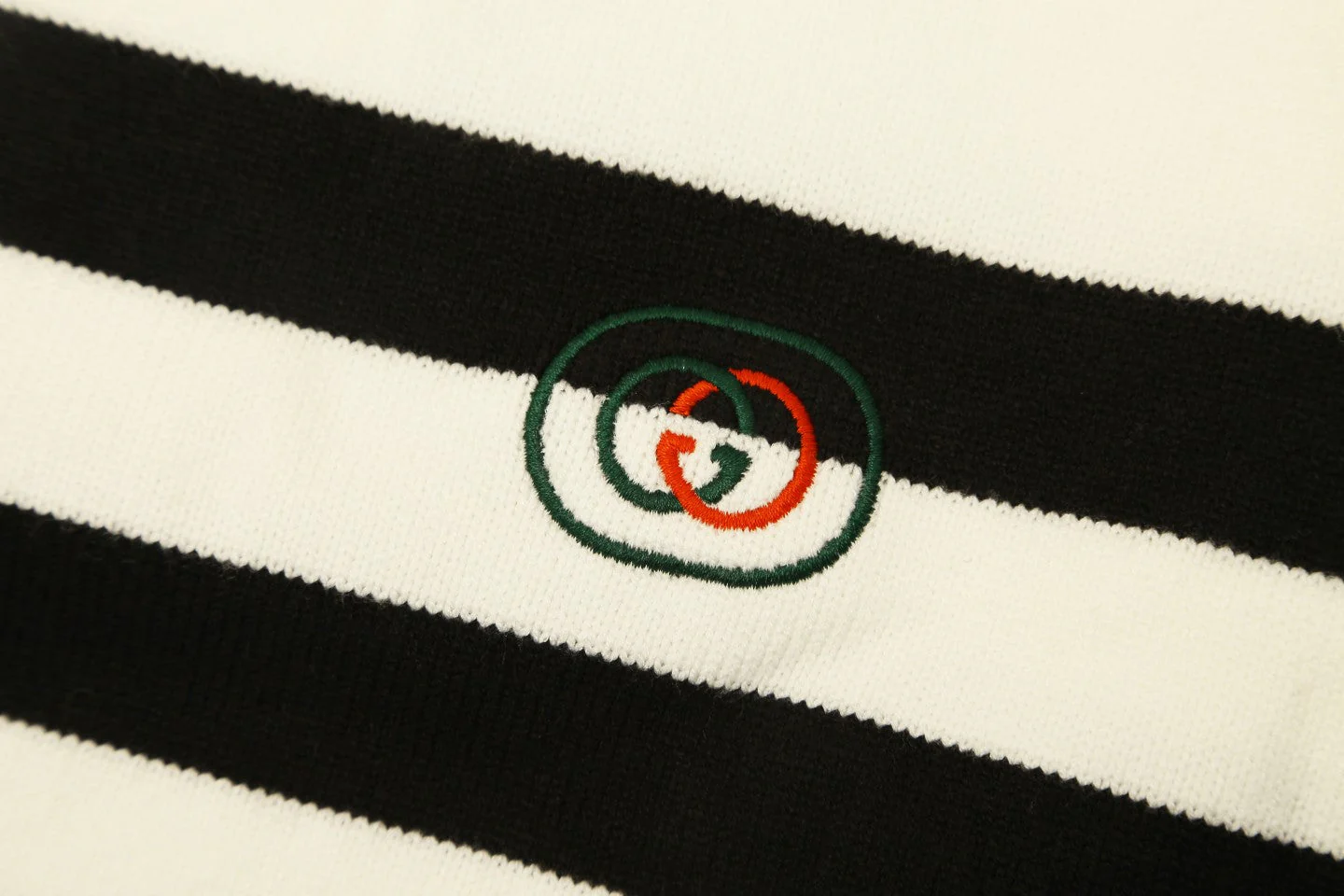 knitted jacquard sweatshirt