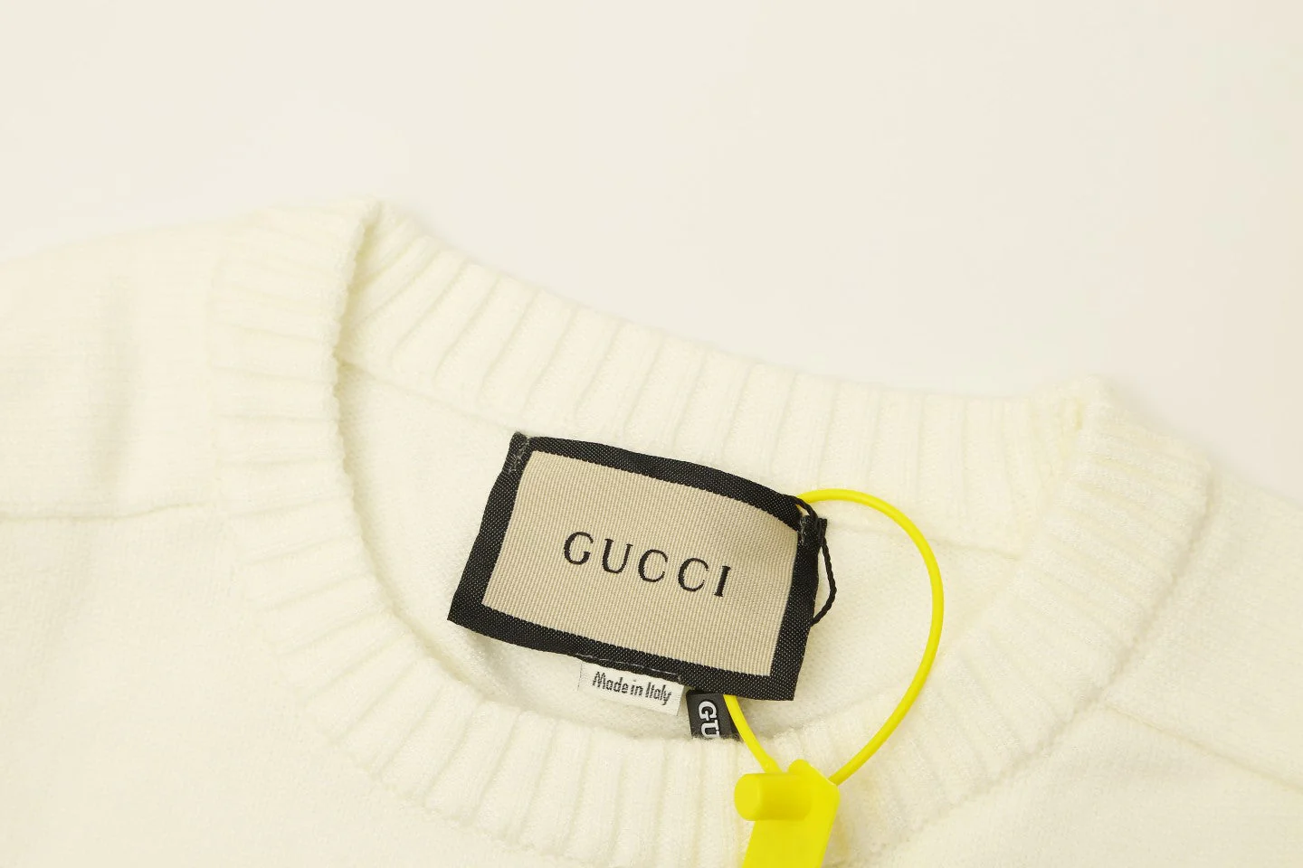 knitted jacquard sweatshirt