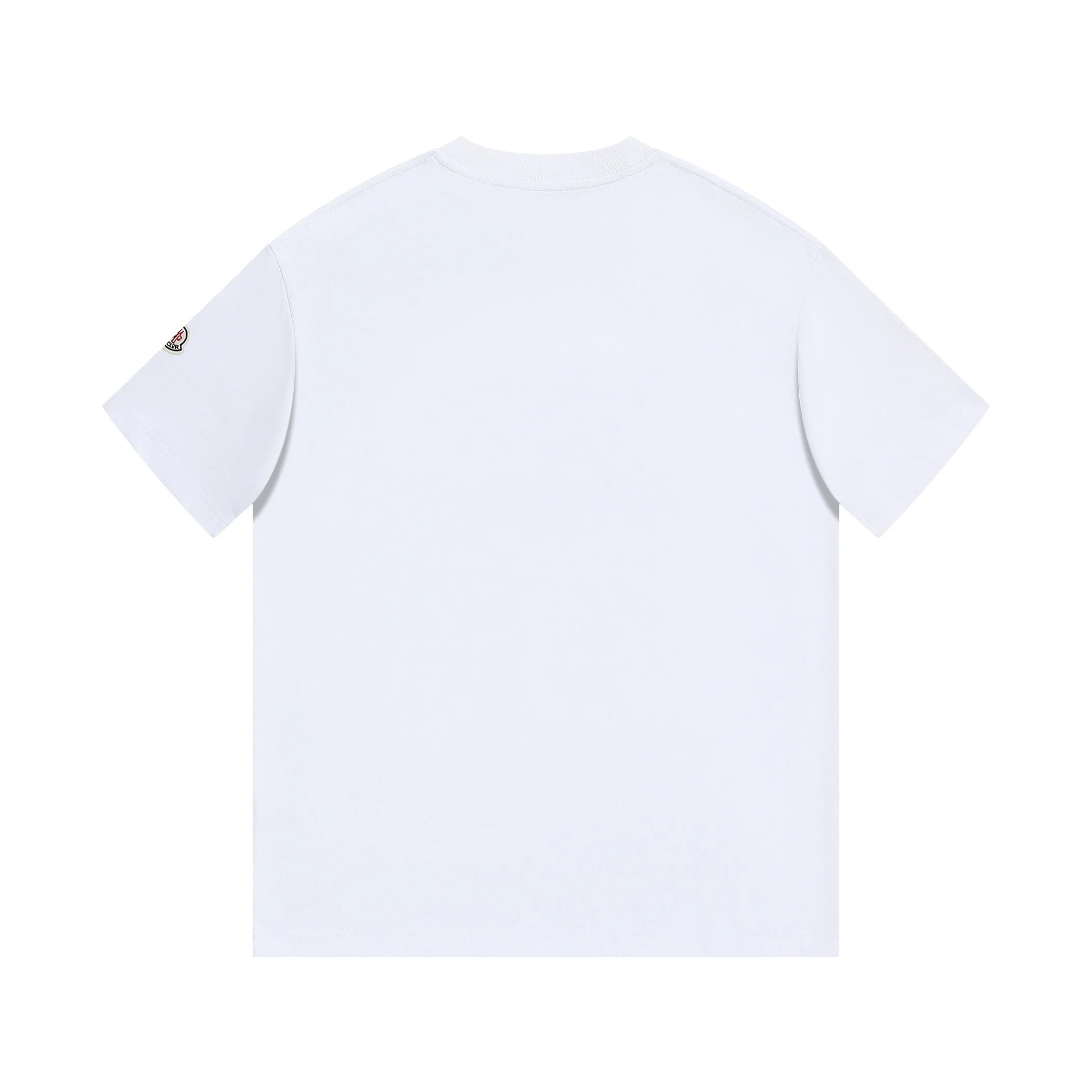 3D Stripe Printed Cotton T-Shirt