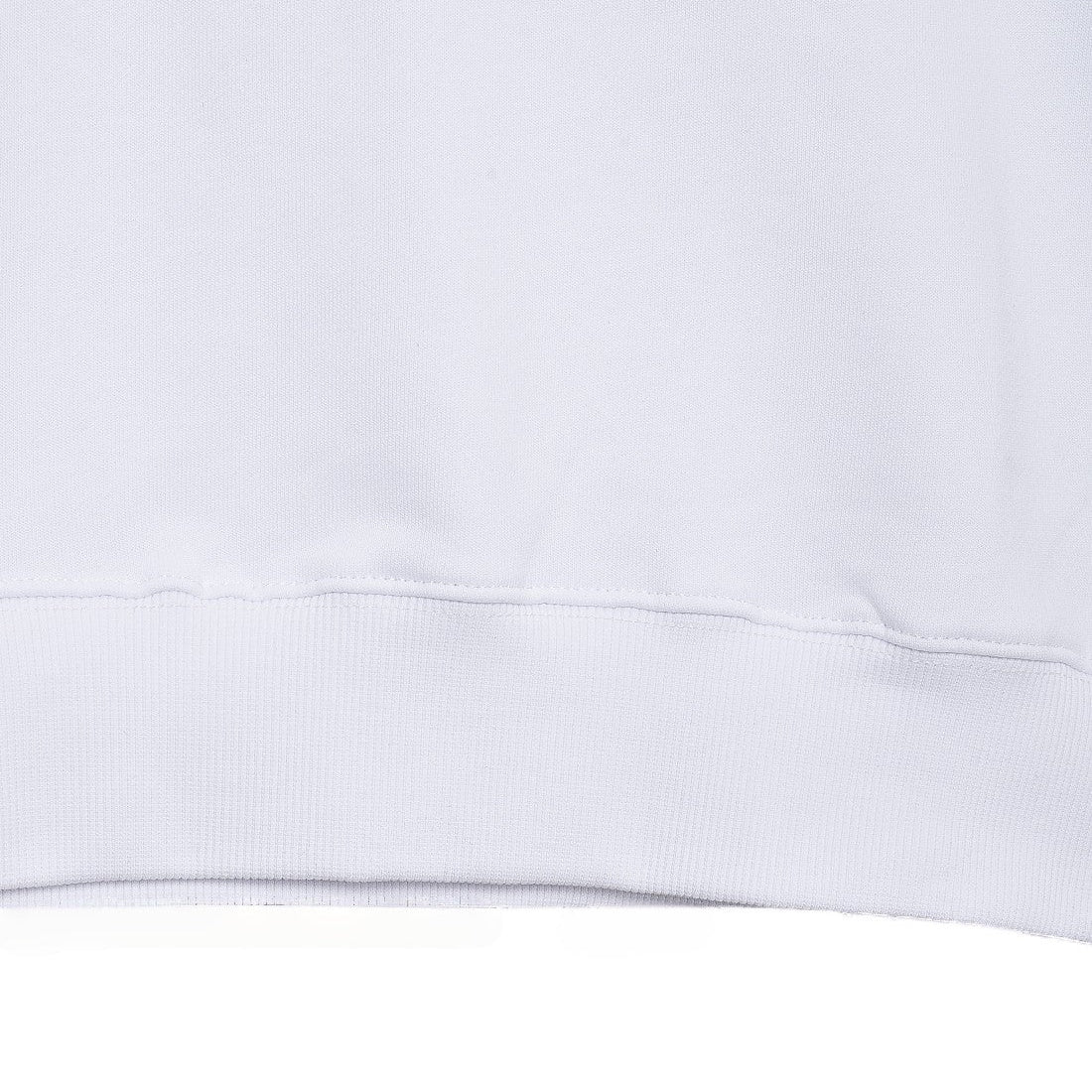 Flocked Embroidered Sweatshirt